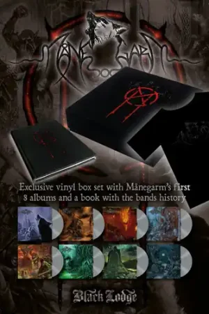 High Quality 8LP Boxset + Book + T-Shirt (LG)