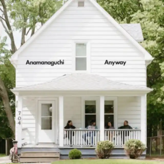 ANAMANAGUCHI - ANYWAY (BLACK & RED VINYL) Seasonal Sale