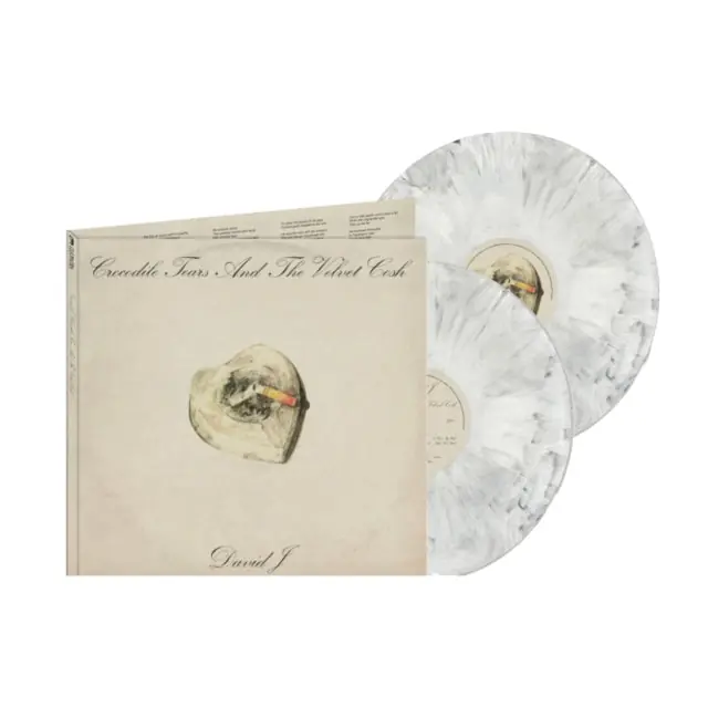 Instant Buy DAVID J - CROCODILE TEARS & THE VELVET COSH (LIMITED/WHITE MARBLE VINYL/2LP (Vinyl LP)