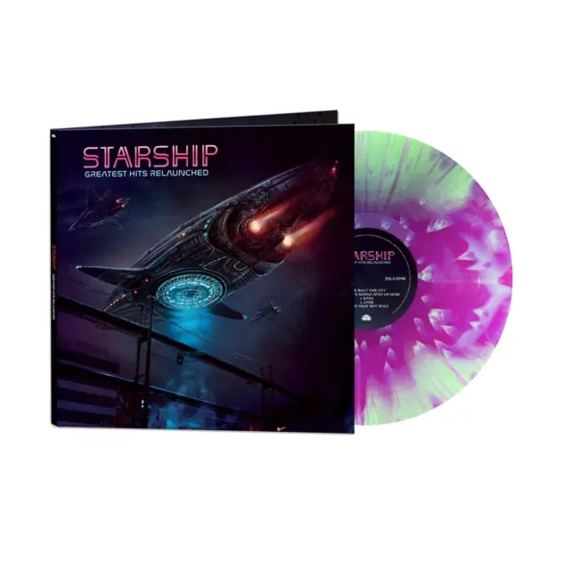 STARSHIP - GREATEST HITS RELAUNCHED (LIMITED/COKE BOTTLE GREEN/PURPLE HAZE S (Vinyl LP) Cheap